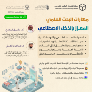 البحث العلمي المعزز بالذكاء الاصطناعي